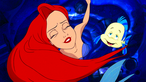 Walt disney Screencaps – Princess Ariel & platija