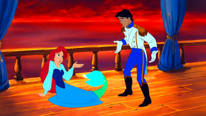  Walt disney Screencaps – Princess Ariel & Prince Eric