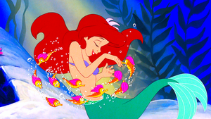  Walt disney Screencaps – The Seahorses & Princess Ariel