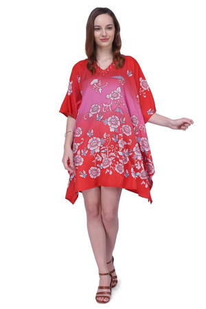  Women's Kaftans 실내복, loungewear Tunic Tops Dresses - One Size (159)