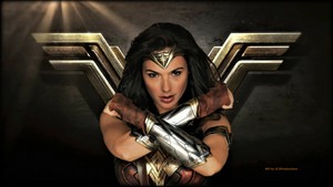 Wonder Woman and WW logo