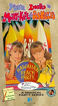  You're Invited to Mary-Kate and Ashley's Hawaiian beach, pwani Party