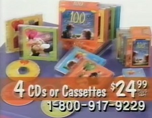  four cds of cassettes