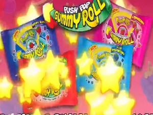  push pop gummy roll