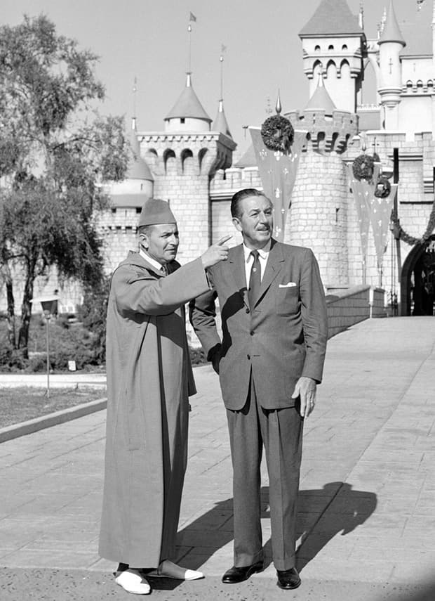 King Mohammed And Walt Disney 