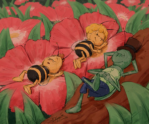  sleeping maya the bee oleh koizumi marichan da59ag0 fullview
