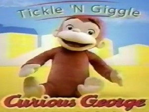  tickle n giggle curious george