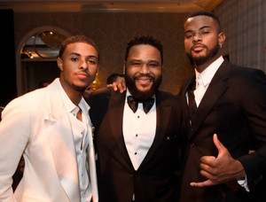  Diggy Simmons, Anthony Anderson and Trevor Jackson