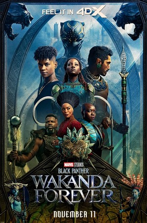  Black Panther: Wakanda Forever | Promotional poster | 4DX