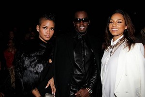 Cassie, P. Diddy and Alicia Keys 