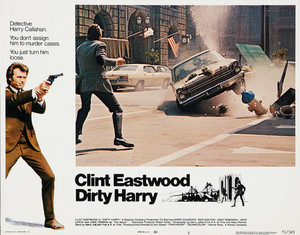  Clint Eastwood as Inspector Harry Callahan | Dirty Harry (1971) | Lobby Cards
