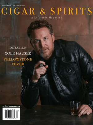  Cole Hauser - Cigar and Spirits Cover - 2022