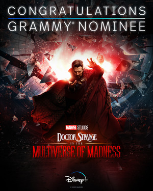  Congratulations to Doctor Strange in the Multiverse of Madness on their GRAMMY nomination! 🎵