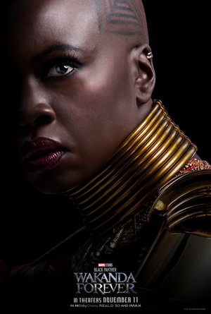  Danai Gurira as Okoye | Black Panther: Wakanda Forever | Character Poster