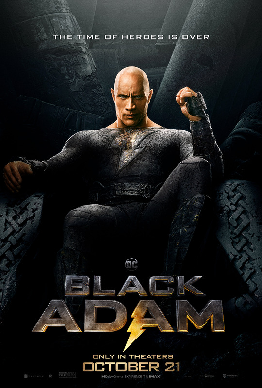 Dwayne Johnson as Teth-Adam aka Black Adam | Promotional Poster