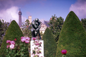  Eiffel Tower and Le Penseur