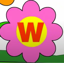  цветок W