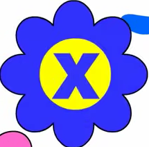  پھول X