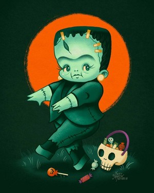 Frankenstein | Ghoul Друзья | 4-Ever Prints