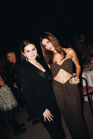  Hailey Bieber & Selena Gomez at the 2nd Annual Academy Museum Gala