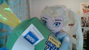 Happy Halloween! Elsa has candy for you