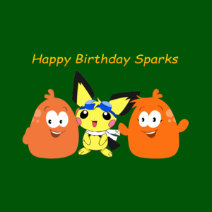  Happy birthday Sparks