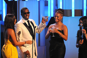  Lauren Londres and P. Diddy