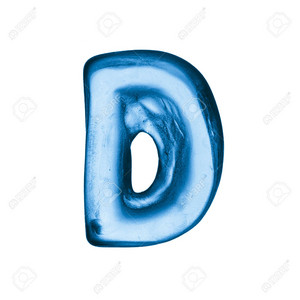  Letter D of ice alphabet