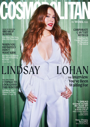  Lindsay Lohan - Cosmopolitan Cover - 2022