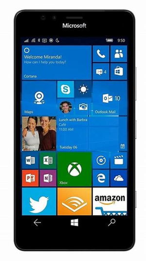  Lumia 950/XL Start Screen