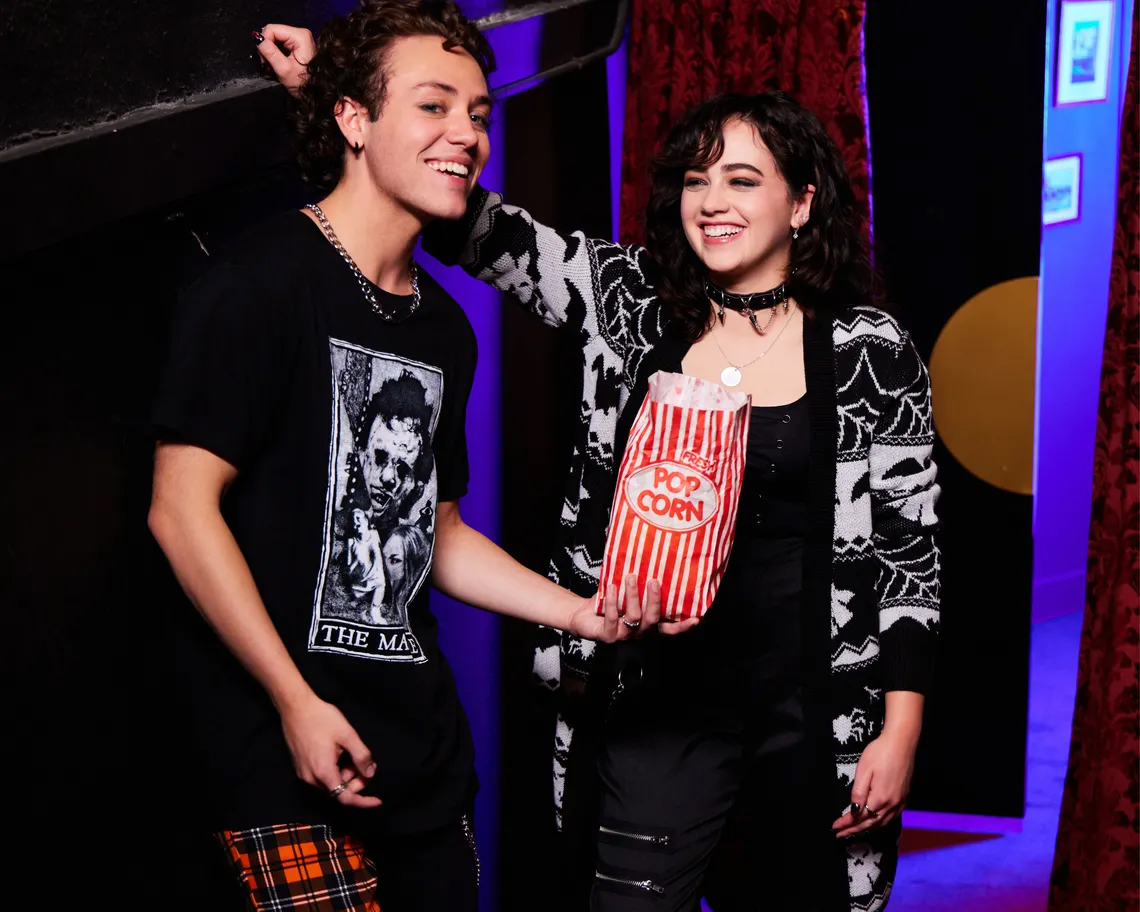 Mary Mouser and Ethan Cutosky - Hot Topic Photoshoot - 2022