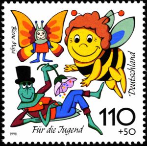  Maya the Bee stamp 1