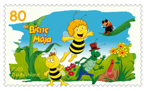 Maya the Bee stamp 2