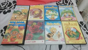My 1975 Maya the Bee DVD collection in different languages