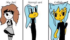  My art vs Kerry's art vs Collabs