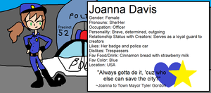  Officer Joanna Davis - profil