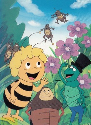  Official Japanese Maya the Bee illustration