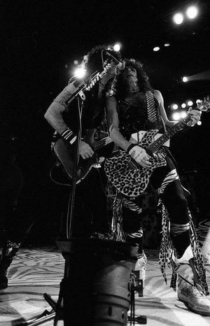  Paul and Bruce ~Drammen, Norway...October 22, 1984 (Animalize World Tour)