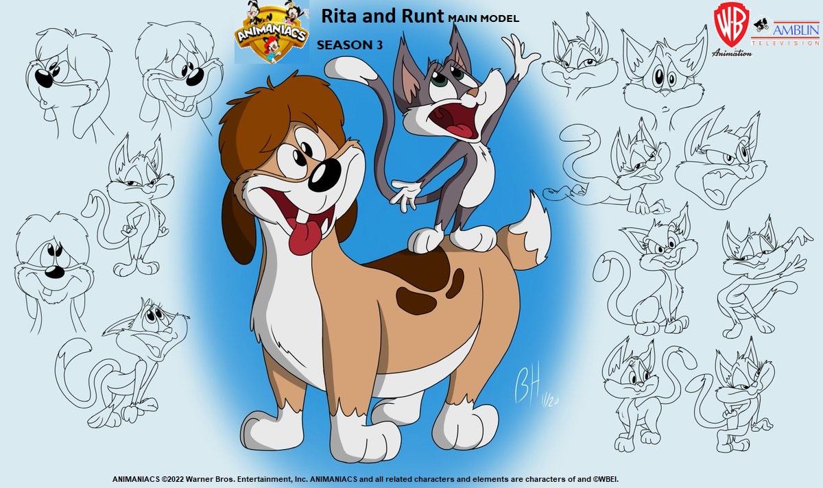 Rita and Runt (Animaniacs 2020 Season 3) Character 2022