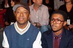  Russell Lee Simmons and Diggy Simmons