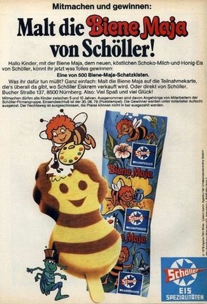  Scholler Maya the Bee ice cream ad