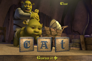  Shrek: Ogre Baby Word Cat Scramble