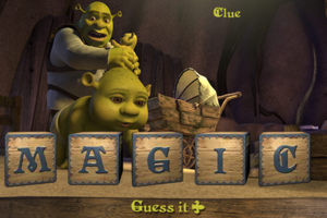  Shrek: Ogre Baby Word Magic Scramble