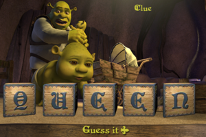  Shrek: Ogre Baby Word queen Scramble