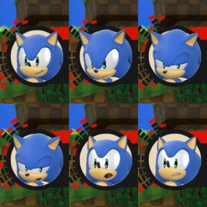  Sonic forces sonic's expressions