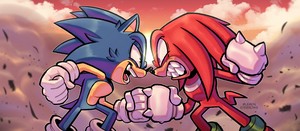  Sonic vs knuckles