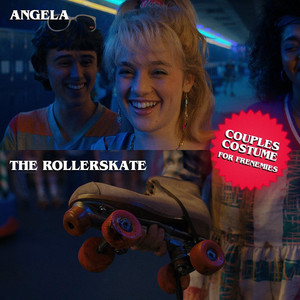  Stranger Things Couples Costumes - For Frenemies - Angela and The Rollerskate