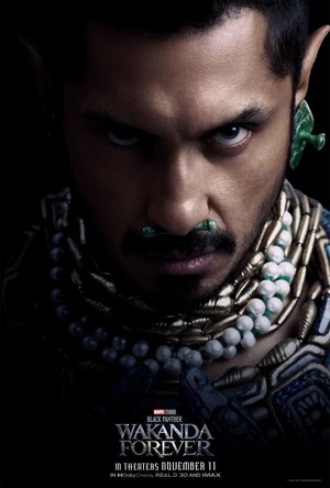 Tenoch Huerta as Namor | Black Panther: Wakanda Forever | Character Poster