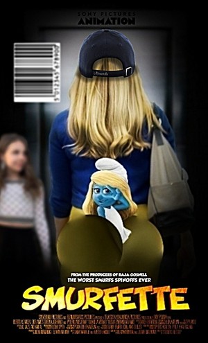  The Smurfs Spinoff's Smurfette Movie!!!! (Movie Poster With "Browntown Movie 2022")