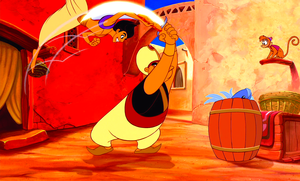  Walt डिज़्नी Screencaps - Prince Aladdin, Palace Guard & Abu